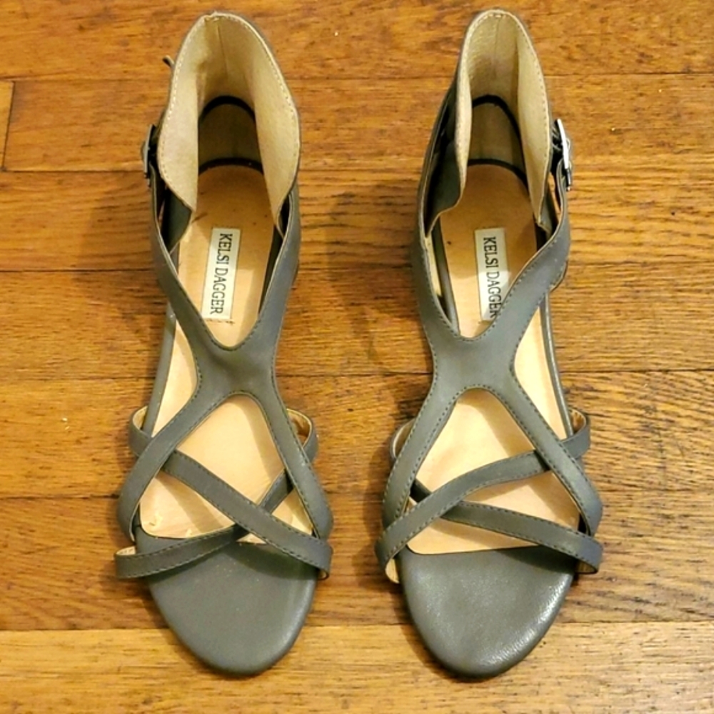 Kelsi Dagger flat wedge sandal